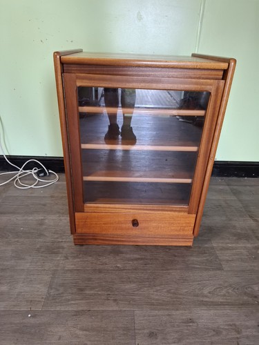 Mid century teak hifi schrank - teak,